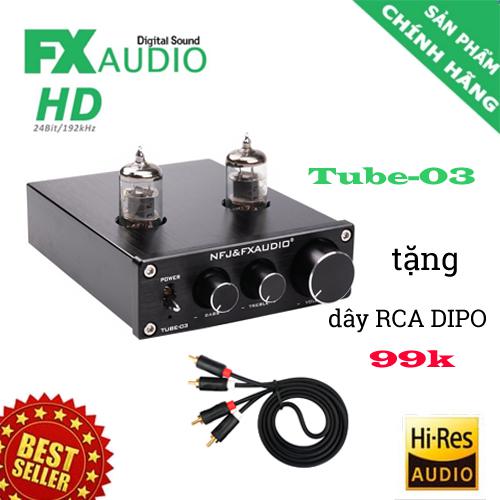 FX Audio TUBE-03 6J1 Preamplifier Đèn, Chỉnh Bass-Treble GIÁ 999k +++ tặng ngay 99k.