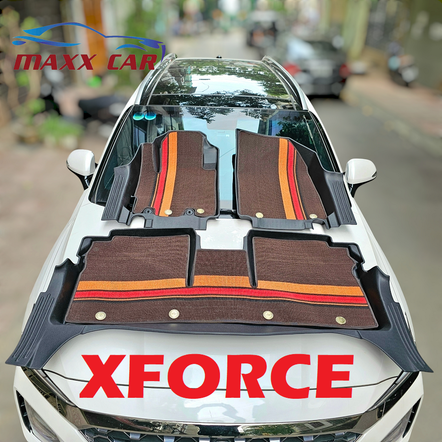 MITSUBISHI XFORCE 2024+ Rối Cà phê: Thảm lót sàn MAXXCAR nhựa TPE đúc nguyên khối 5D tràn viền cao cấp.