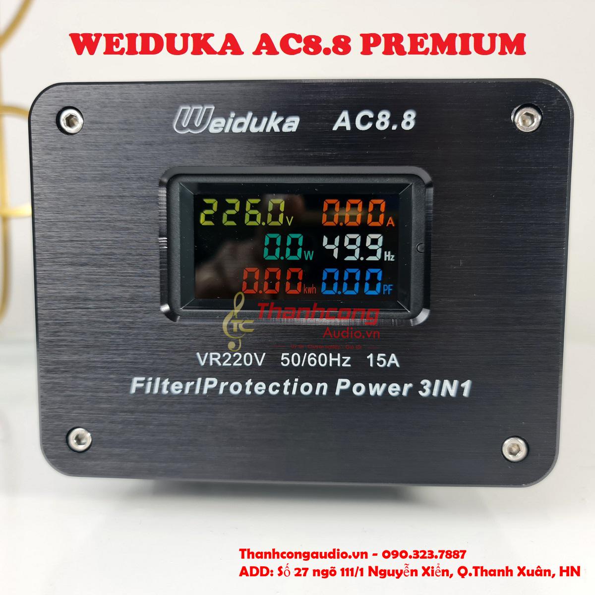 Bộ lọc điện AUDIO WEIDUKA AC8.8 PREMIUM 6 dòng