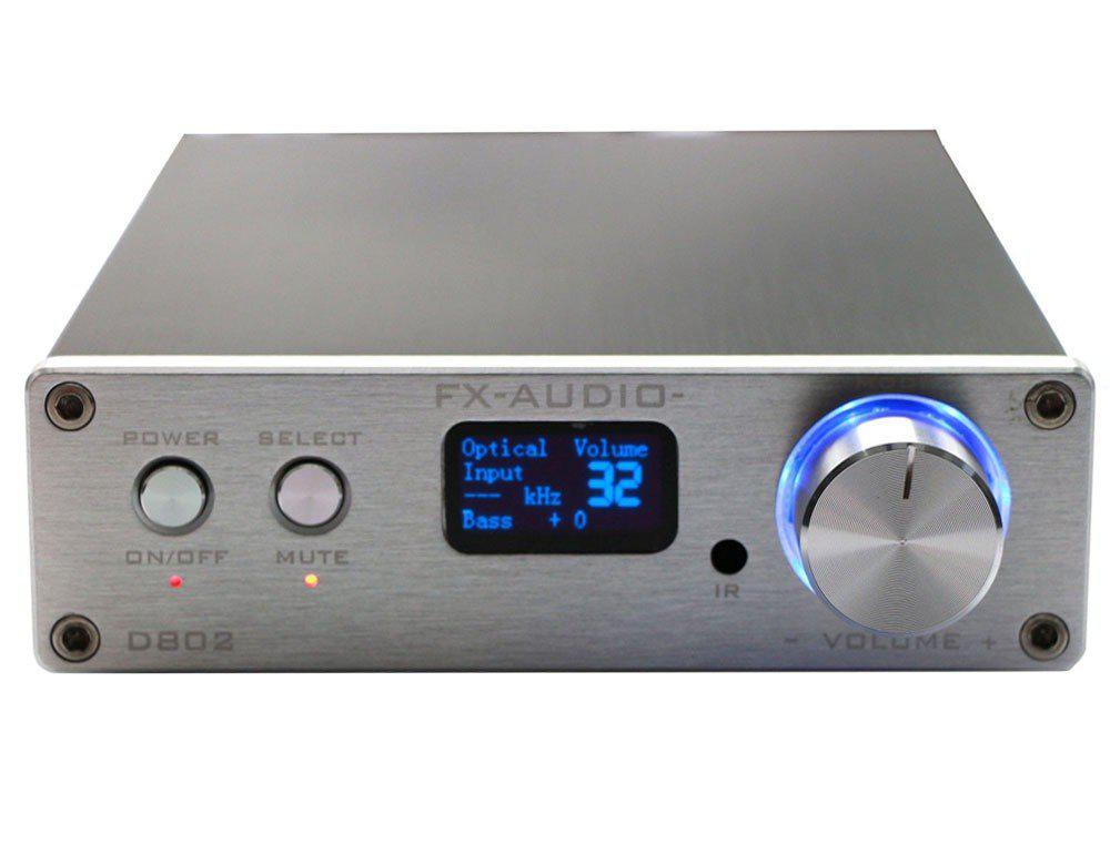 Dac & amply FX Audio D802 80W*2 192KHz  Class D + Tặng ngay 299k