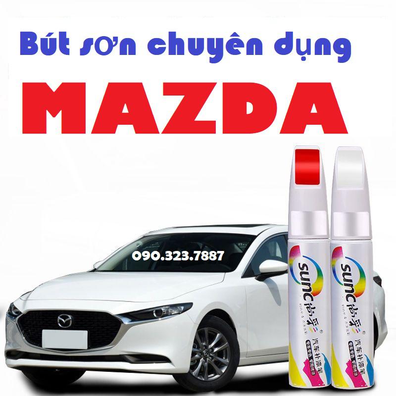 ( MAZDA) Bút Sơn Sửa Chữa Vết Trầy Xe ô tô MAZDA:  CX3, CX5, CX8, CX9, MAZDA3, MAZDA 6, MAZDA 2…
