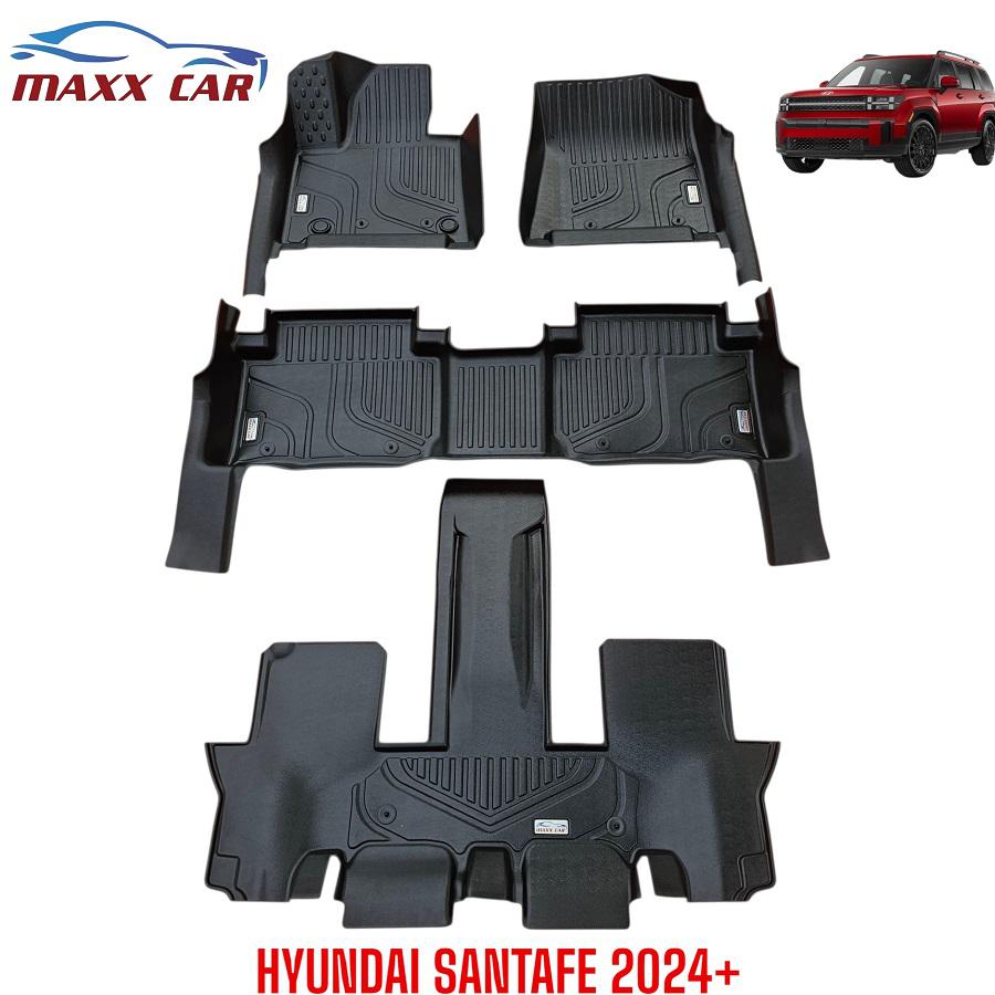 INNOVA - Thảm lót sàn MAXXCAR xe INNOVA CROSS 2023+ BẢN XĂNG & HYBRID nhựa TPE nguyên sinh đúc 5D.