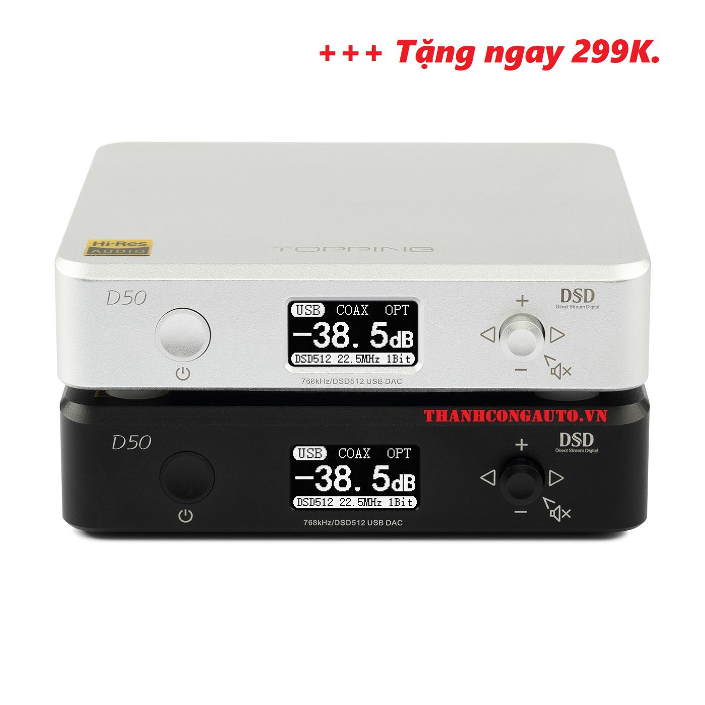 DAC cao cấp TOPPING D50